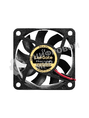Вентилятор для корпуса ExeGate ExtraPower EP06015S3P черный, 60 мм, 4800 об/мин, 32 дБ, 3 pin