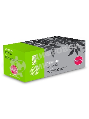 Блок фотобарабана Cactus CS-DK170 ч/б:100000 стр. для Kyocera Ecosys M2035/M2035dn/M2535 Kyocera