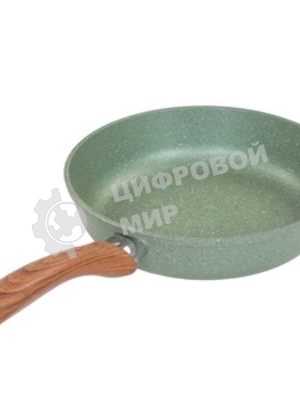 Сковорода НМП ECO WAY EW124, 24 см, зеленый