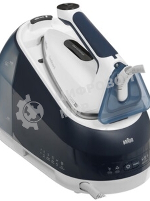 Парогенератор Braun IS 5245 BL синий/белый, 2400 Вт, 140 г/мин, 480 г/мин, 2000 мл