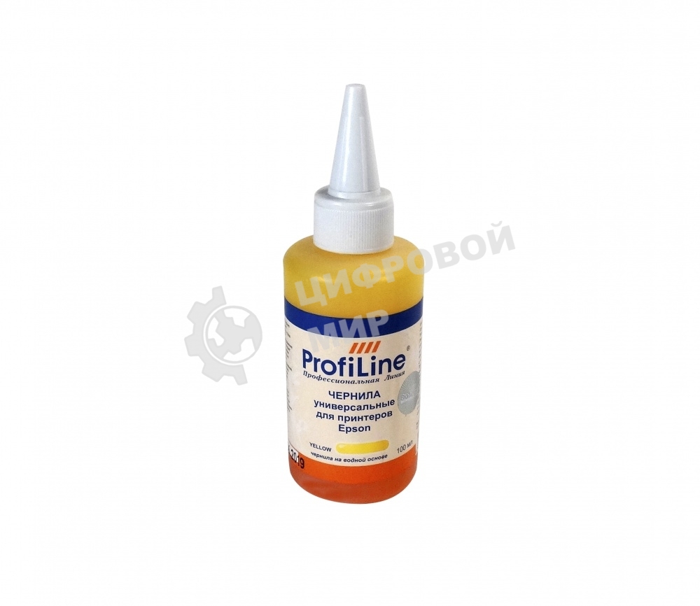 Чернила для принтеров Epson универсальные Yellow 100 мл водн ProfiLine