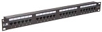 Патч-панель 1U кат.6 UTP, 24 порта (IDC Dual) ITK