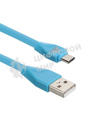 Кабель USB ACD-Life MicroUSB - USB-A TPE, 1м, синий