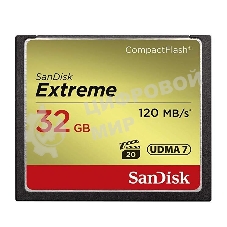 Флеш карта CF 32GB SanDisk Extreme 120MB/s