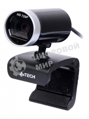Веб-камера A4Tech PK-910P 1280x720, 30 кадр/с, USB Type-A, микрофон, универсальное крепление