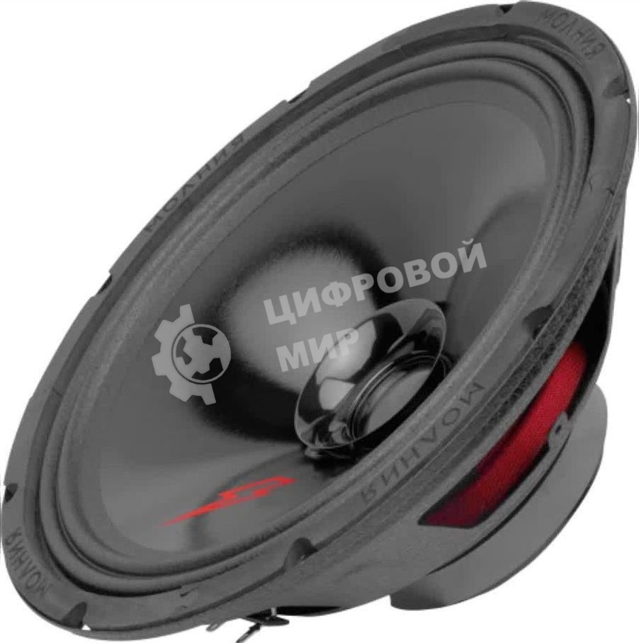 Колонки автомобильные Ural Молния АС-МЛ250 (без решетки) 300Вт 95дБ 4Ом 25см (10дюйм) (ком.:2кол.) широкополосные однополосные