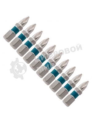 Набор бит Gross PH1х25, сталь S2, 10 шт.