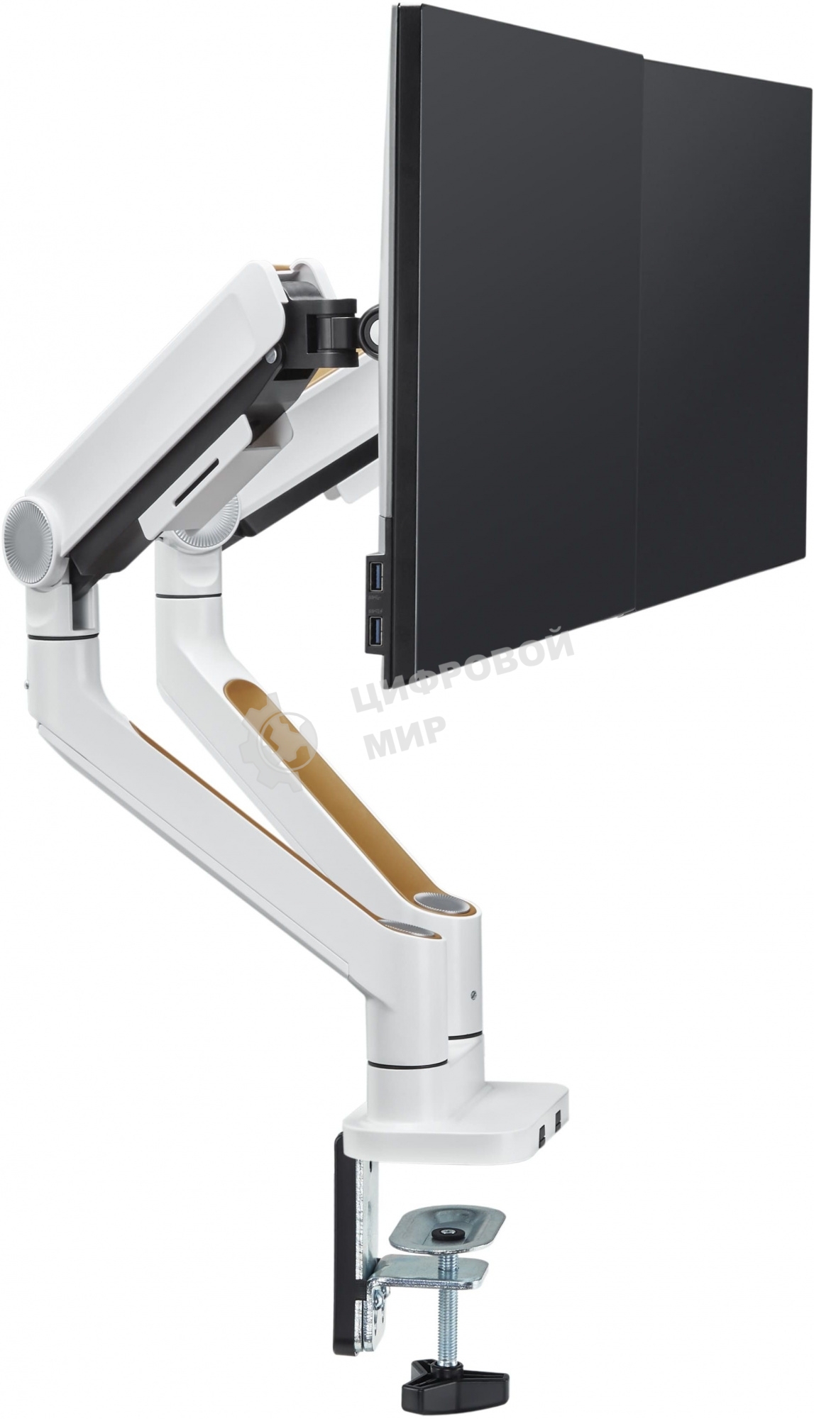 Кронштейн для мониторов Ultramounts UM733W белый 17