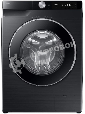 Стиральная машина Samsung WW90DG6U34LBLP черный, загрузка фронтальная 9 кг, 1400 об/мин., класс: A
