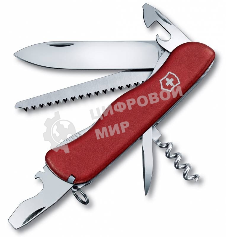 Нож перочинный Victorinox Forester (0.8363) 111мм 12функций красный