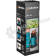 Опрыскиватель GRINDA PT-8 8 л, переносной, с широкой горловиной и упорами для ног