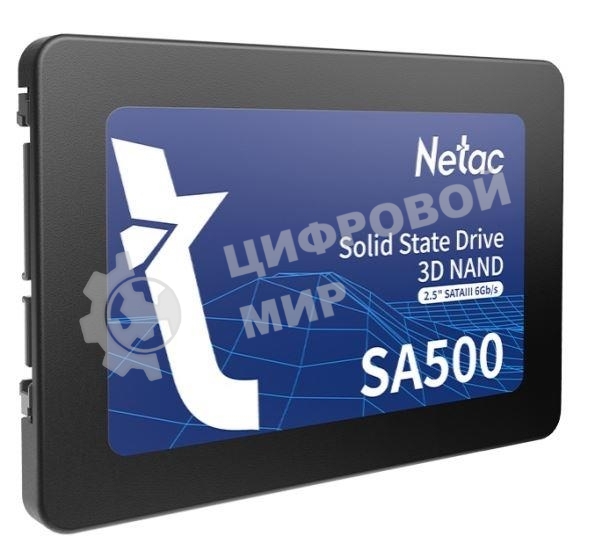 Накопитель SSD Netac SA500, 960Gb, SATA III, 2.5