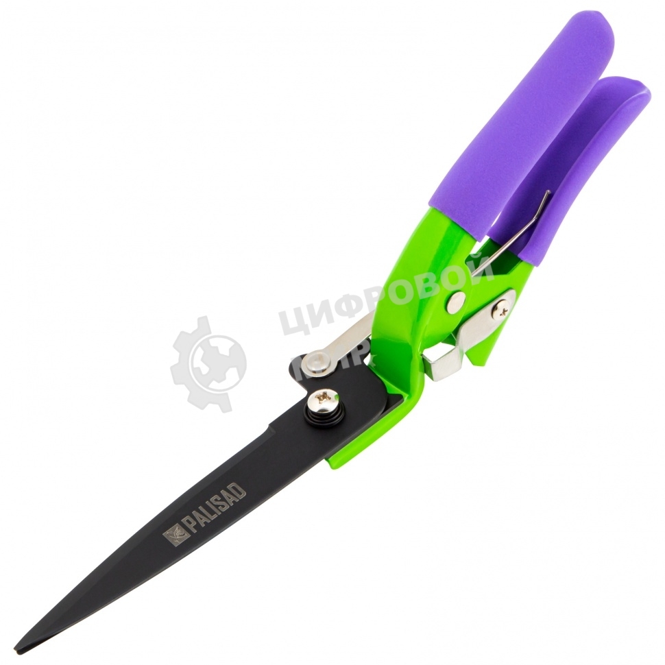 Ножницы газонные Palisad 310 мм, металлические обрезиненные рукоятки