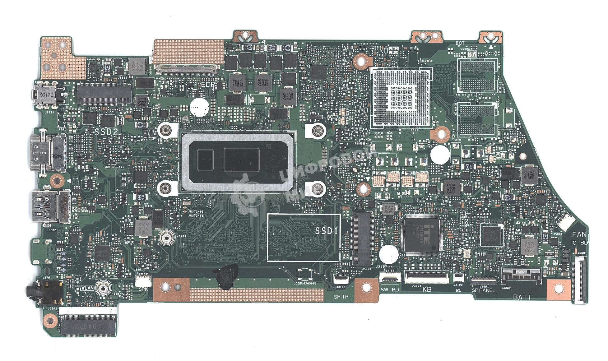 Материнская плата для Asus X432FA 16G/I7-10510U