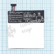 Аккумуляторная батарея C11P1304 для Asus MeMO Pad HD7 ME173X 3,85V 15,5Wh