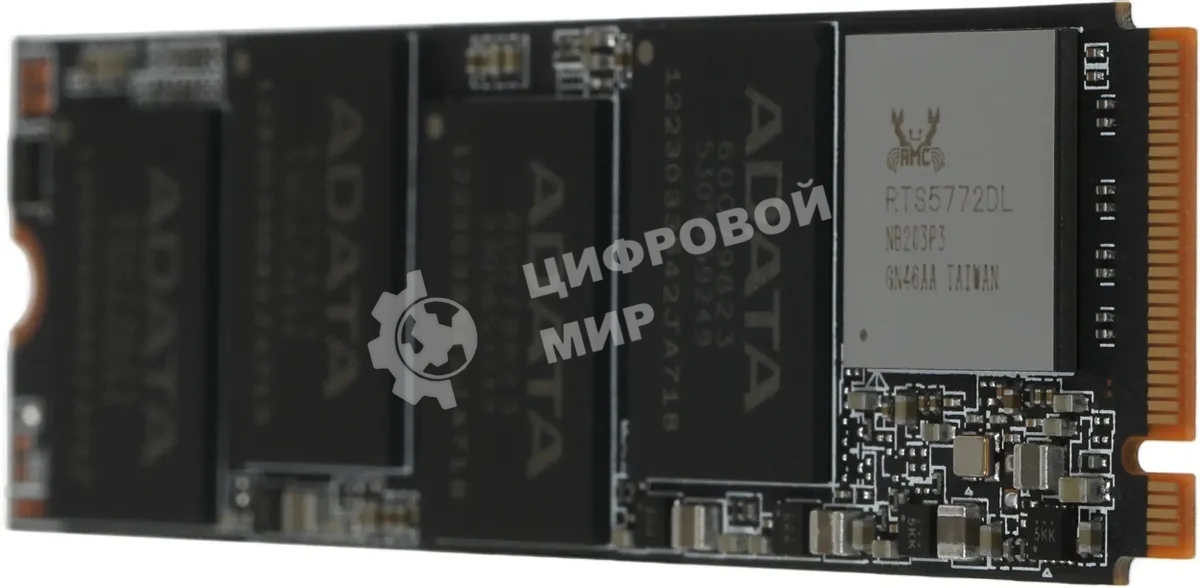 Накопитель SSD ADATA XPG GAMMIX S60, 1Tb, PCIe 4.0 x4, M.2 2280, NVMe, R/W 5000/3200, с радиатором