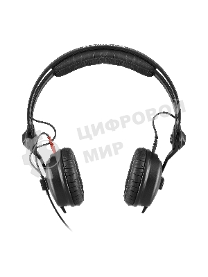 Проводные наушники Sennheiser HD 25 PLUS черный, накладные, Jack 3.5 мм