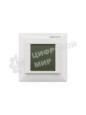 Терморегулятор сенсорный Rexant RX-419B, белый, совместим с Legrand серии Valena