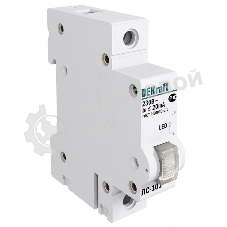 Лампа сигнальная на DIN-рейку 1p красн. SchE 18002DEK