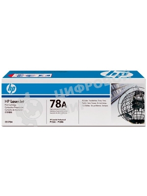 Картридж лазерный двойная упаковка HP CE278AF/CE278AD черный для LJ 1566/1606dn/1536dnf (2 х 2100 стр)