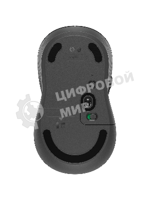 Мышь беспроводная Logitech Signature M650 L черный, 4000 dpi, радиоканал, Bluetooth, USB, кнопки - 5