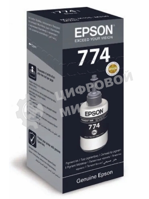 Картридж струйный Epson C13T77414A черный для Epson I/C (b) M100/200 (6000 стр.)