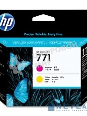 Картридж струйный HP CE018A пурпурный/желтый печатающая головка для HP DJ Z6200