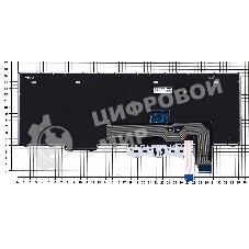 Клавиатура для ноутбука Lenovo Thinkpad P15 T15g черная с подсветкой