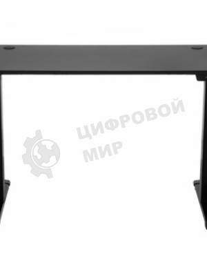 Стол для компьютера Eureka ERK-EHD-4801-B-V1 столешница ЛДСП черный каркас черный