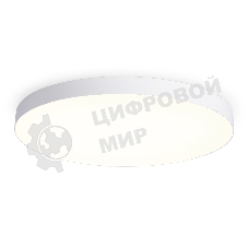 Потолочный светодиодный светильник Ambrella light FV5539 WH белый LED 130W 3000K D800*58 (Без ПДУ)