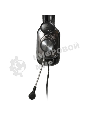 Гарнитура Sven AP-600 чёрный, проводная, 3.5 мм