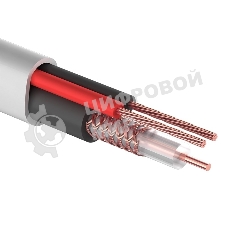 Кабель PROconnect КВК-В-2+2x0,50 мм² (Cu/Cu) белый (бухта 200 м)