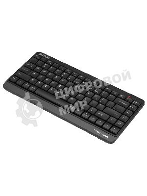 Клавиатура беспроводная A4Tech Fstyler FBK11, USB, Bluetooth/Радиоканал, черный/серый