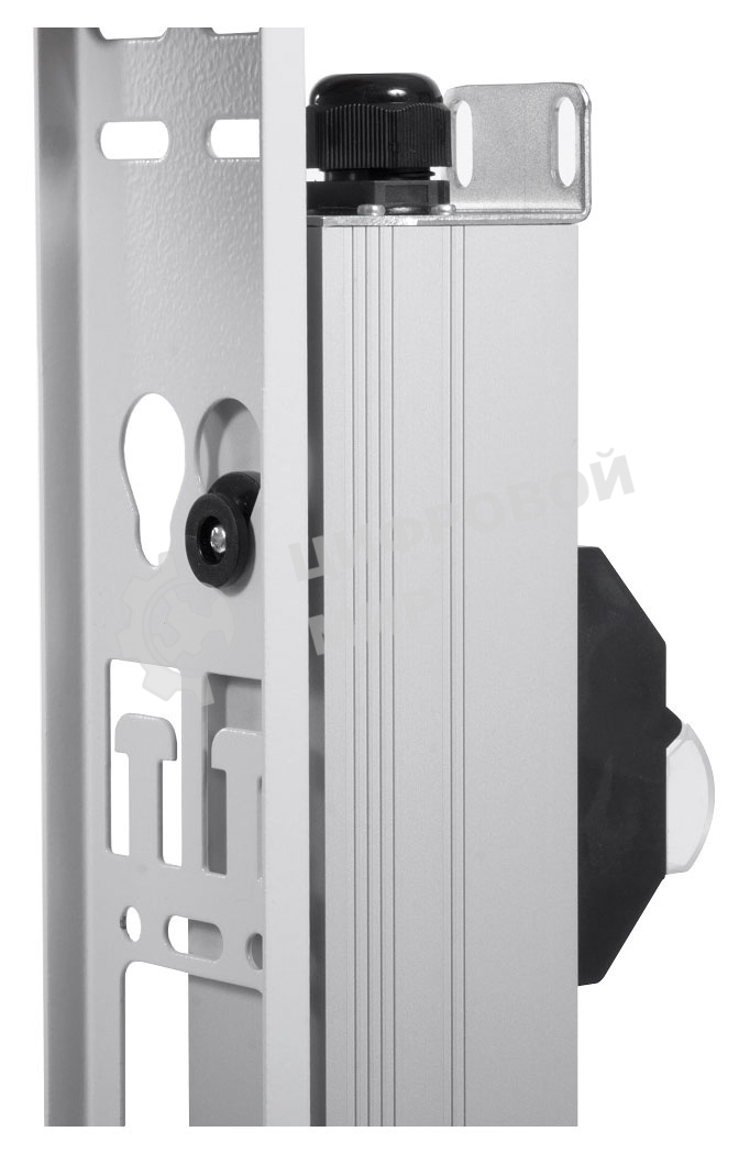 Блок силовых розеток Rem Rem-32, Shuko х 16, IEC 60320 С19 х 8, вход колодка, 1463х45х45 мм (ВхШхГ), 32А, автомат + амперметр, черный, без шнура