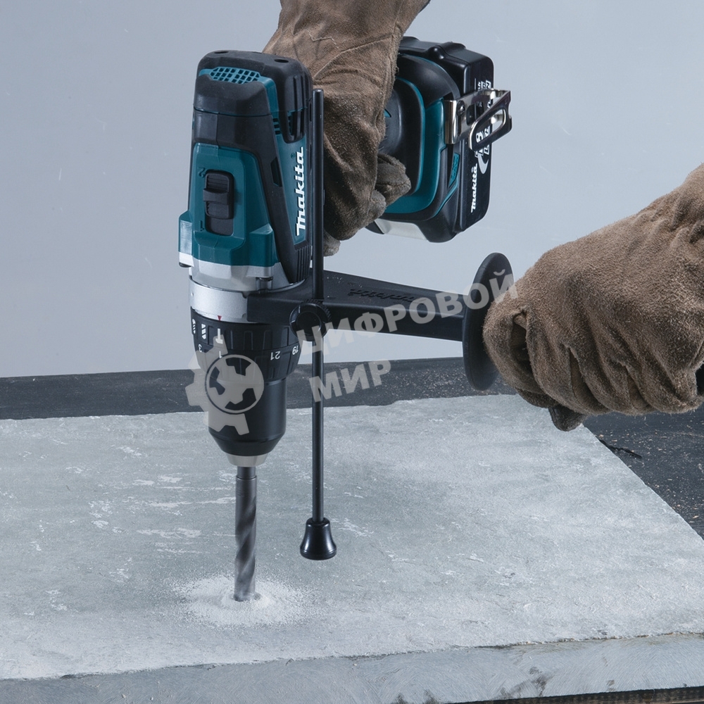 Дрель-шуруповерт аккумуляторная Makita DHP458Z Аккумуляторная, Ударная, Кейс