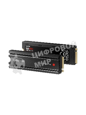 Накопитель SSD Samsung 980 PRO, 1TB, PCIe 4.0 x4, M.2 2280, NVMe, R/W 7000/5000, с радиатором