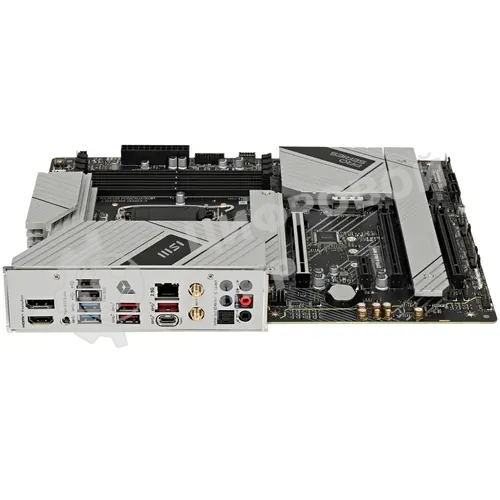 Материнская плата MSI PRO Z790-A MAX WIFI, LGA 1700, Intel Z790, 4xDDR5, 6xSATA, 4xM.2, 1xPCI-E 5.0 x16, 1xPCI-E 4.0 x16, 1xPCI-E 3.0 x16, 1xPCI-E x1, 1xHDMI, 1xDP, 1x2.5Gb LAN, 2xUSB-A 2.0, 2xUSB-A 3.2 Gen 1, 3xUSB-A 3.2 Gen 2, 1xUSB-C 3.2 Gen 2x2, 5x3.5