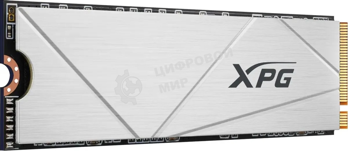Накопитель SSD ADATA XPG GAMMIX S60, 1Tb, PCIe 4.0 x4, M.2 2280, NVMe, R/W 5000/3200, с радиатором