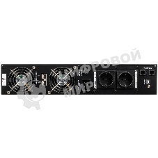 Источник бесперебойного питания Бастион Rapan 1000-RACK-IN-2X9 700Вт 1000ВА черный