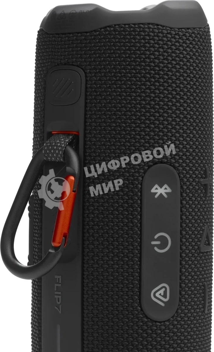 Колонка портативная JBL Flip 7 черный 25W 1.0 BT 4800mAh (JBLFLIP7BLK)