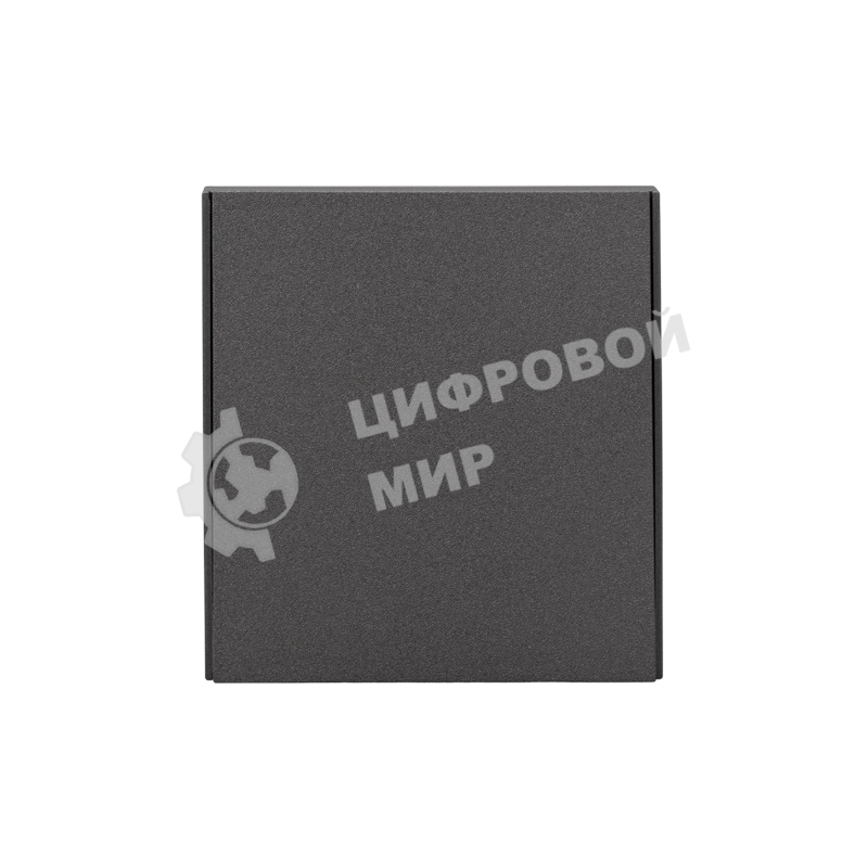 Выключатель Kranz STRONG 1 кл возвратный 10А с/у графит