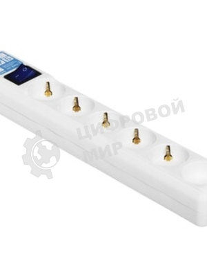 Фильтр-удлинитель Power Cube PRO SPL6-16-P-3М, 3,0 м, LC контур, 16А/3,5кВт 3*1,5мм