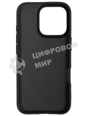 Чехол (клип-кейс) BoraSCO для Apple iPhone 16 Pro Microfiber Case черный (73691)