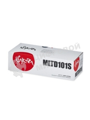 Картридж лазерный Sakura MLTD101S для Samsung ML-2160/65/67/68/SCX-3400/05/07, черный, 1500 к.