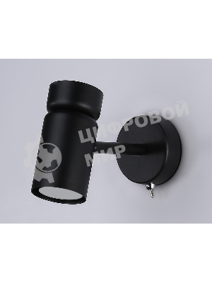 Светильник настенный TA13184 BK черный GU10 max 12W D60*L120*H150