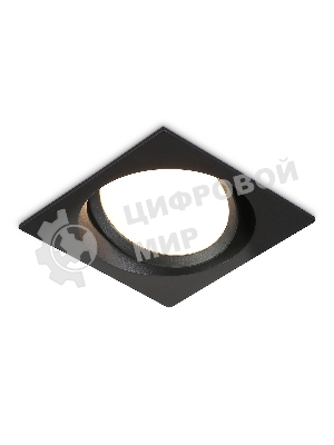 Светильник Ambrella light TN52233 BK черный IP20 GX53 110*110*44