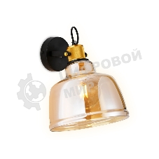 Светильник Ambrella light TR3521 SB/TI бронза/янтарь E27 max 40W 220*280*320