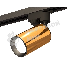 Светильник Ambrella light XT6327010 PYG/SBK золото желтое полированное/черный песок MR16 GU5.3 (A2521, C6327, N6102)
