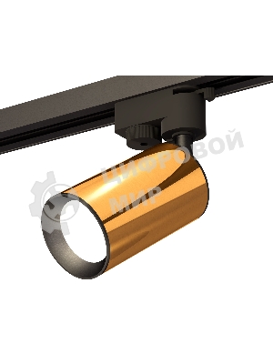 Светильник Ambrella light XT6327010 PYG/SBK золото желтое полированное/черный песок MR16 GU5.3 (A2521, C6327, N6102)