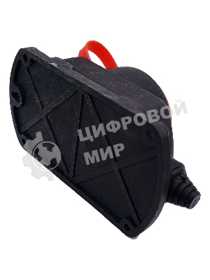 Колодка AY-KA ОУ 1-ая каучук 3P+Е(N) 25А IP44 черный (5610000)